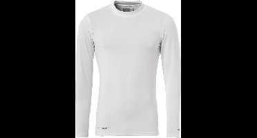 Uhlsport Distinction Colors Baselayer  Sportshirt performance - Maat XXS  - Unisex - wit