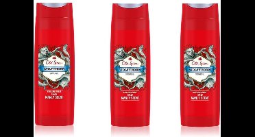 Old spice XL pack douchegel + shampoo Wolfthorn 3 stuks