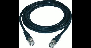 ABUS TVAC40030 Video Verlengkabel [1x BNC-stekker - 1x BNC-stekker] 5.00 m Zwart
