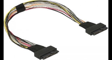 Delock Cable U.2 SFF-8639 female > U.2 SFF-8639 female 50 cm