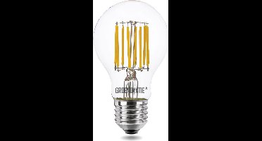 Groenovatie LED Filament Lamp E27 Fitting - 8W - 106x60 mm - Dimbaar - Warm Wit