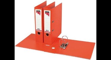 10 x Ordner Quantore a4 80mm pp oranje