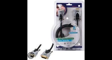 HQ Hoge Kwaliteit Dvi-a - Hd15p Aansluitkabel 1.50 M