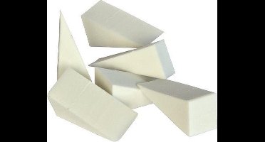 6 professionele latex make-up sponsjes Mehron™ - Schmink