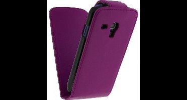 Xccess Leather Flip Case Samsung Galaxy SIII mini I8190 Purple