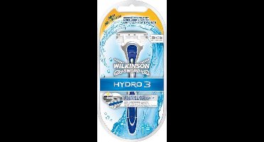 Wilkinson Sword Hydro 3 Scheersysteem + Scheermesjes 2 Stuks