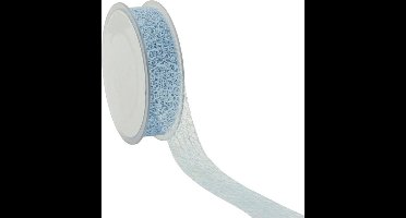 Honeycomblint Licht Blauw 25 mm / 20 mtr.