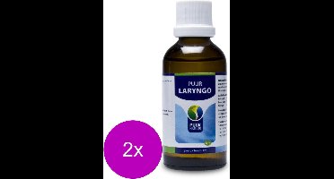 Puur Natuur Laryngo - Supplement - Luchtwegen - 2 x 50 ml