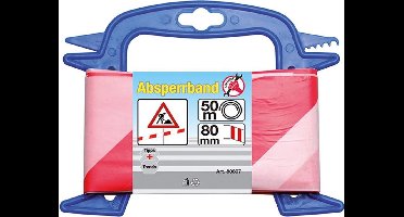 Afzetlint - Afzetband - 80 mm x 50 m, BGS 80807