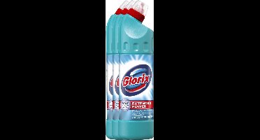 Glorix Bleek Eucalyptus - 3 x 750 ml - Toiletreiniger - Voordeelverpakking