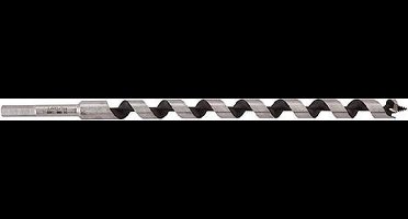wolfcraft - 20mm Slangenboor voor Houtbalken - 400mm - Zeskantschacht Houtboor - Hex - Boor voor Hout - 7675010