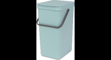 Brabantia Sort & Go Prullenbak - 16 liter - Mint