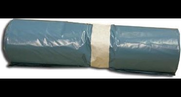 Plastic afvalzak LDPE 115x140cm 60 µ - blauw