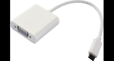 Scanpart USB C naar VGA adapter - Geschikt voor Macbook en Chromebook - Smartphone
