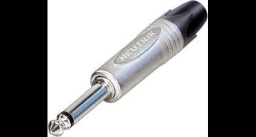 NEUTRIK - JACK PLUG CONNECTOR, 2-POLIG MANNELIJK, 6.3mm, VERNIKKELD (NP2X)