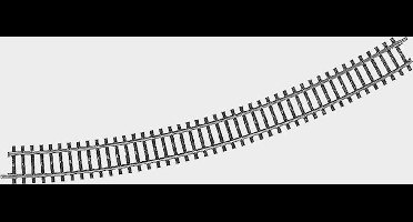 H0 Märklin K-rails (zonder ballastbed) 2251 Gebogen rails 10 stuk(s)
