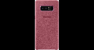 Samsung Alcantara leather cover  - roze - voor Samsung N950 Galaxy Note 8