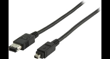FireWire 400 Cable FireWire 4-Pin Male - FireWire 6-Pin Male 3.00 m Black