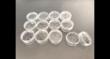 4 Sets Opberg Doosjes - 48 Stuks - Ø 38 x 21mm - Rond