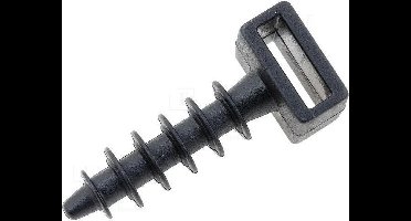 10 stuks Tie wrap houder -31mm - Kabelbinder slagplug, muurplug CH-6