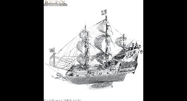 Queen Anne's Revenge - 3D puzzel
