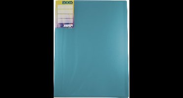 EXXO-HFP #13332 - COMPACT A4 Show Album 30 Tassen - Turqoise - 5 Stuks