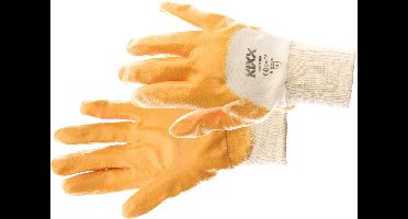 Kixx Handschoen Firm maat 10 Geel/Grijs(10)