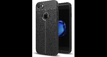 Just in Case Apple iPhone 8 Back Cover Soft TPU Zwart