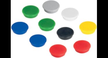 10 delige set met krachtige gele magneten