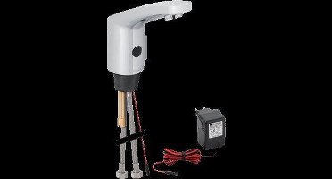 Geberit Hytronic 85 wastafelkraan voor koud en warm water IR 230V inclusief temperatuur regelkn