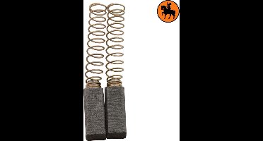 Koolborstelset voor Atlas Copco Schuurmachine HBS65 - 6,3x6,3x15mm