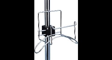 Ronde reddingsboeihouder RVS voor buis 25mm