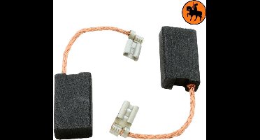 Koolborstelset voor Bosch GOF 900 A - 6,3x12,5x22mm - Vervangt 3.604.321.513
