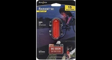 NITE IZE Radiant 50 Bike Light - Red
