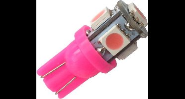 T10 - ROZE - 5 LED - 12V - 5050 SMD