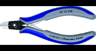 KNIP zijkniptang 7912, le 125mm, afwerking gebruineerd, ge\xefsoleerd