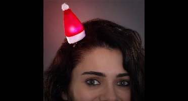 Kerstmuts haarclip met ledverlichting van OOTB