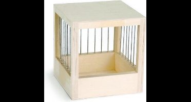 Broedkastje Gespijld - Vogelnest - Hout - Groot