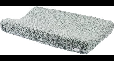 Meyco Baby Relief Mixed aankleedkussenhoes - stone green - 50x70cm