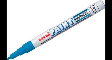 Uni Paint PX-21 Paint Marker - Lichtblauwe verfstift met 0.8 – 1.2 mm punt