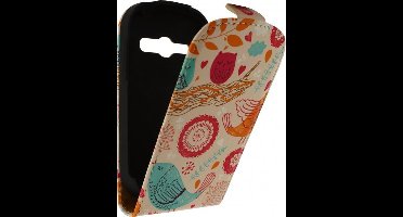 Mobilize Ultra Slim Flip Case Samsung Galaxy Fame S6810 Birds