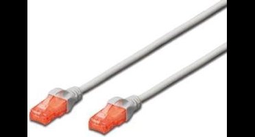 Digitus Patchcord Utp Cat 6 Voor Laptop Pc Switch Modem Kabel 5M Pvc Grijs