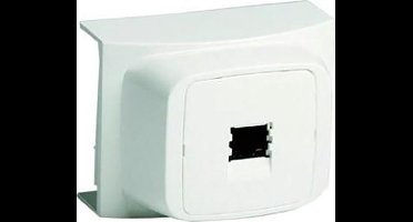 Attema telefoonpunt voor K40 snoergoot / kabelgoot | wit