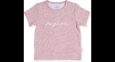Jollein Meisjes Shirt - Octopus pink - Maat 50/56