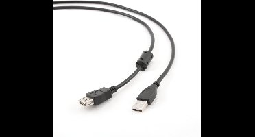 CablExpert CCF-USB2-AMAF-15 - Verlengkabel, USB - mini-USB, Premium