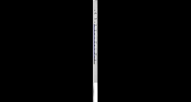 Buitenthermometer Central Park Aluminium 100cm