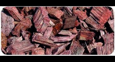 Houtsnippers / Decochips Bruin 20-40mm - Bodembedekking Gekleurd - Zak 35 ltr