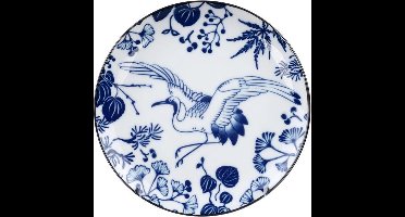 Ontbijtbord - Crane - Flora Japonica - Tokyo Design Studio