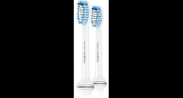 Philips Sonicare Sensitive standaard HX6052/07 - Opzetborstel - 2 stuks