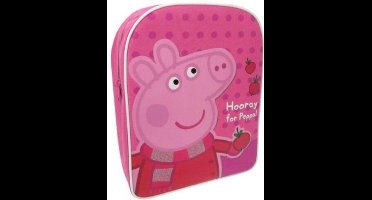 PEPPA PIG rugzak - roze - 30 x 25 cm. - Peppa Big rugtas